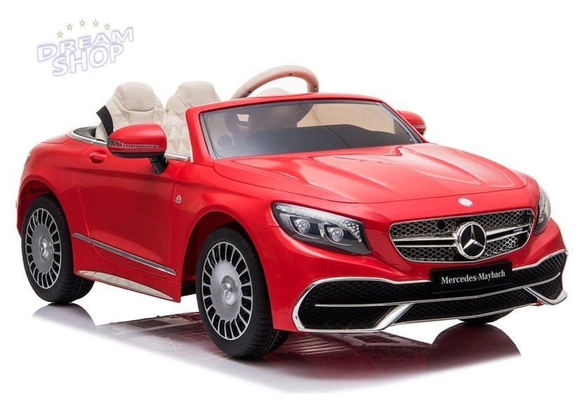 Auto na Akumulator Mercedes Maybach Czerwony Auto na Akumulator Mercedes Maybach Czerwony