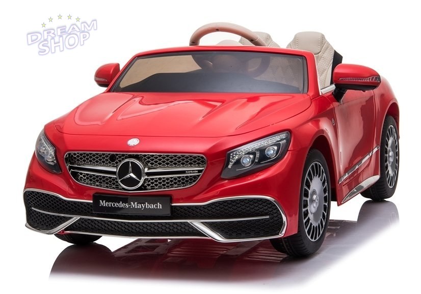 Auto na Akumulator Mercedes Maybach Czerwony Auto na Akumulator Mercedes Maybach Czerwony