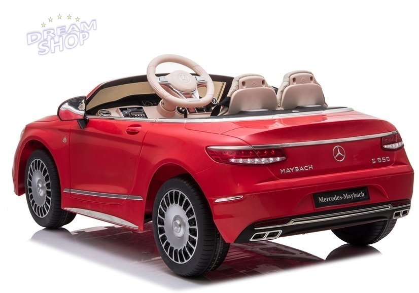 Auto na Akumulator Mercedes Maybach Czerwony Auto na Akumulator Mercedes Maybach Czerwony