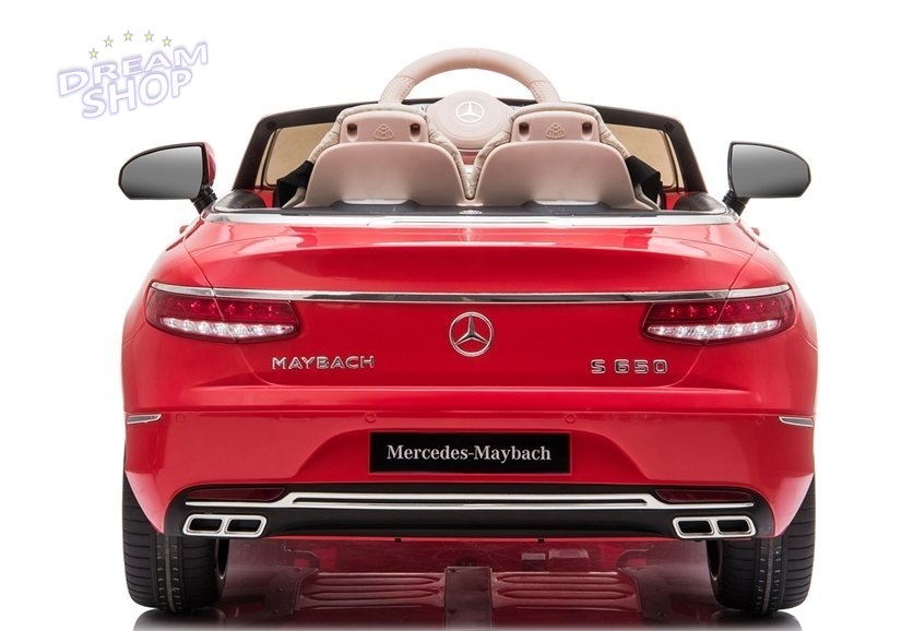Auto na Akumulator Mercedes Maybach Czerwony Auto na Akumulator Mercedes Maybach Czerwony