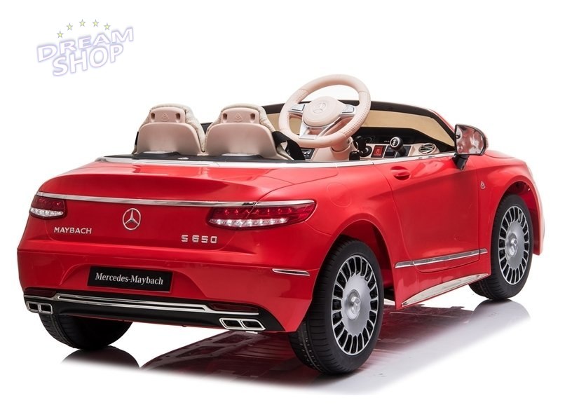 Auto na Akumulator Mercedes Maybach Czerwony Auto na Akumulator Mercedes Maybach Czerwony