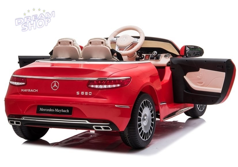 Auto na Akumulator Mercedes Maybach Czerwony Auto na Akumulator Mercedes Maybach Czerwony