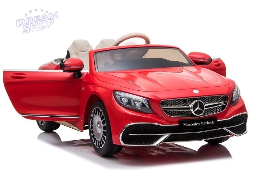 Auto na Akumulator Mercedes Maybach Czerwony Auto na Akumulator Mercedes Maybach Czerwony