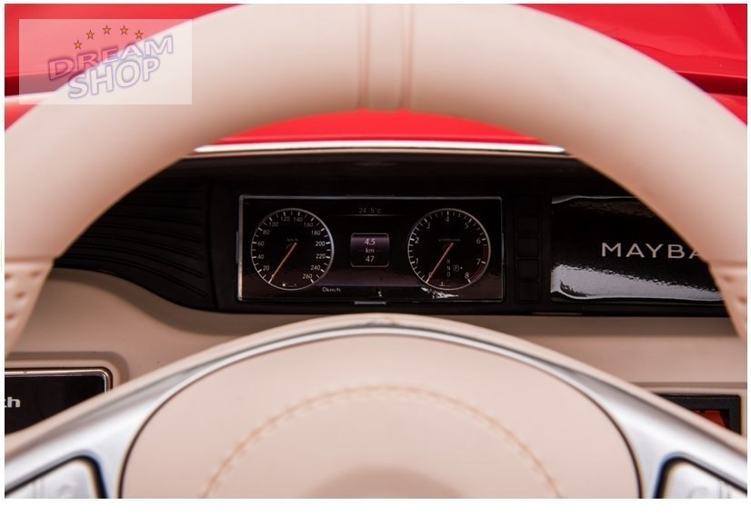 Auto na Akumulator Mercedes Maybach Czerwony Auto na Akumulator Mercedes Maybach Czerwony