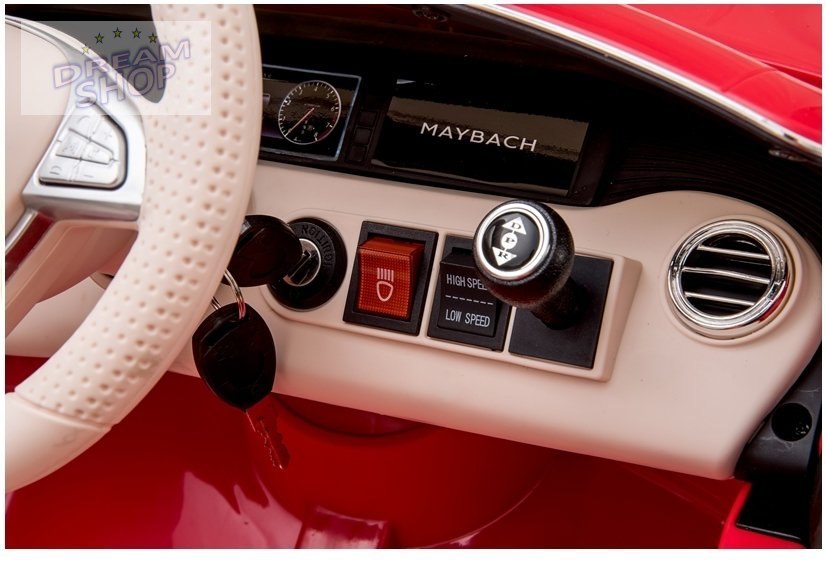 Auto na Akumulator Mercedes Maybach Czerwony Auto na Akumulator Mercedes Maybach Czerwony