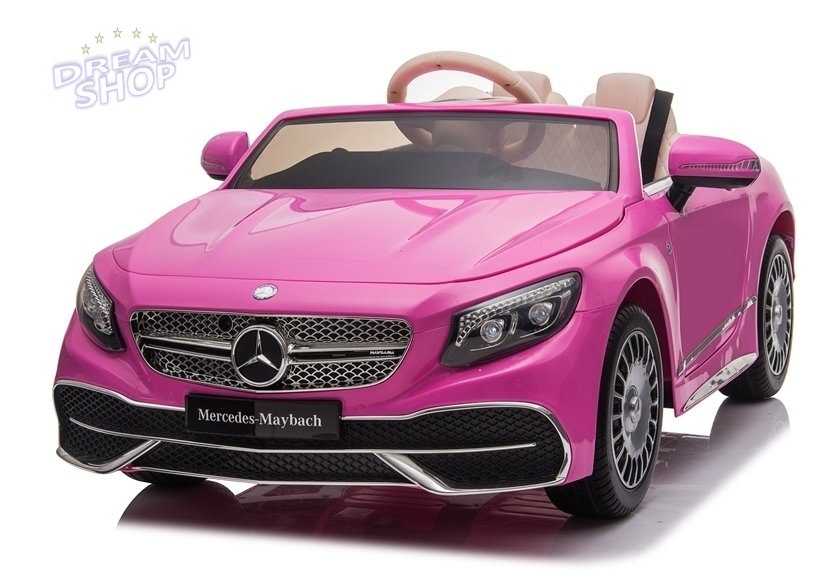 Auto na Akumulator Mercedes Maybach Różowy Auto na Akumulator Mercedes Maybach Różowy