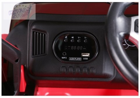 Auto na Akumulator Toyota Tundra Czerwony Lakier Auto na Akumulator Toyota Tundra Czerwony Lakier