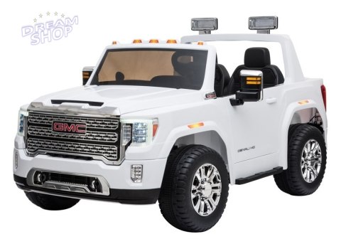 Auto na akumulator GMC Denali HL368 Biały Auto na akumulator GMC Denali HL368 Biały
