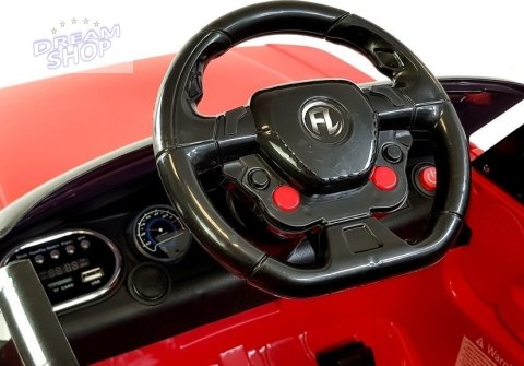 Auto na akumulator HL1638 Czerwony Auto na akumulator HL1638 Czerwony