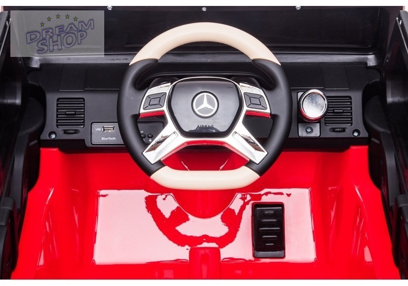 Auto na akumulator Mercedes A100 Czerwony Lakier Auto na akumulator Mercedes A100 Czerwony Lakier