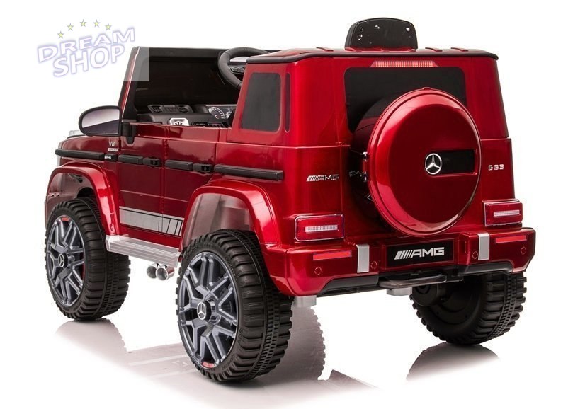 Auto na akumulator Mercedes G63 BBH-0002 Czerwony Lakier Auto na akumulator Mercedes G63 BBH-0002 Czerwony Lakier