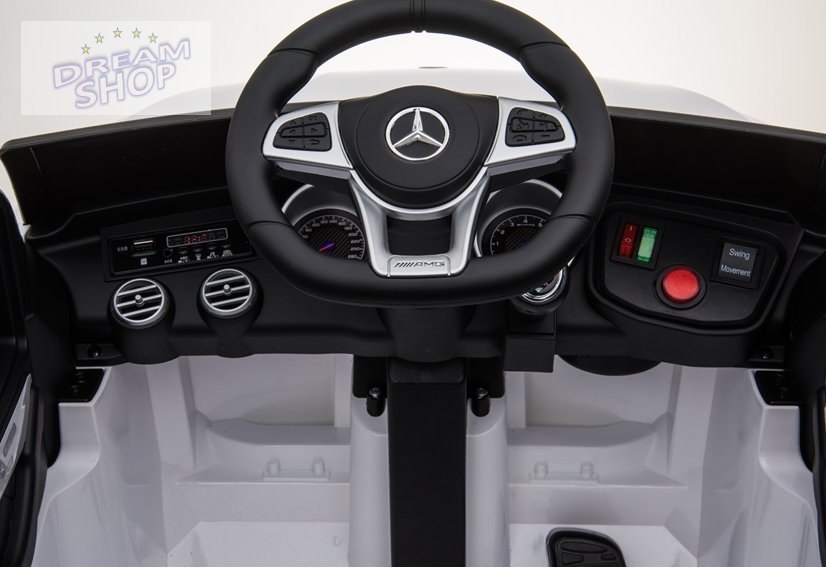 Auto na akumulator Mercedes QLS-5688 Czarny Lakier 4x4 Auto na akumulator Mercedes QLS-5688 Czarny Lakier 4x4