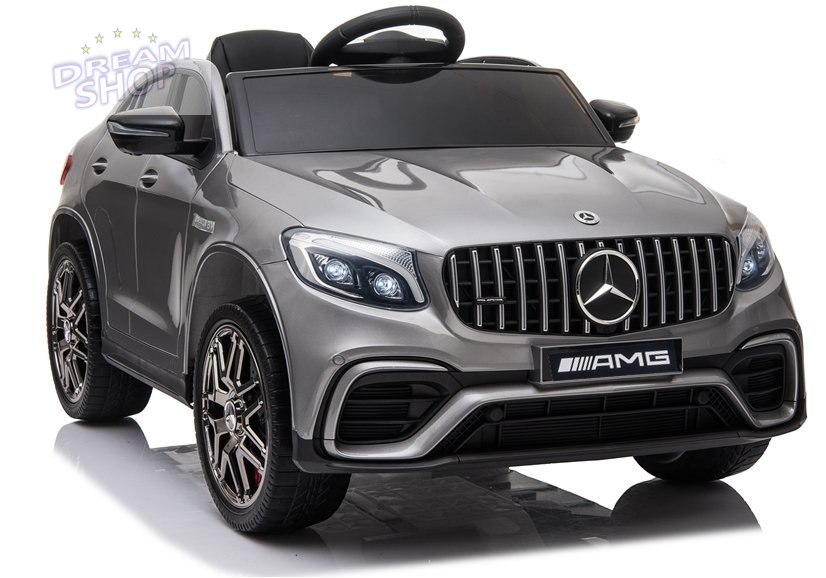 Auto na akumulator Mercedes QLS-5688 Srebrny Lakier 4x4 Auto na akumulator Mercedes QLS-5688 Srebrny Lakier 4x4
