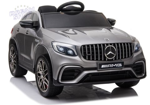 Auto na akumulator Mercedes QLS-5688 Srebrny Lakier 4x4 Auto na akumulator Mercedes QLS-5688 Srebrny Lakier 4x4