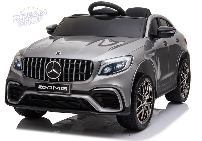 Auto na akumulator Mercedes QLS-5688 Srebrny Lakier 4x4 Auto na akumulator Mercedes QLS-5688 Srebrny Lakier 4x4