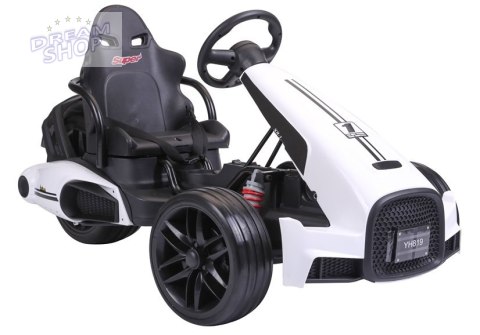 Gokart na Akumulator CH9939 Biały