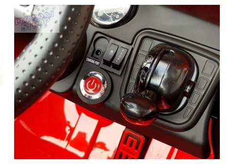 Pojazd Na Akumulator Mercedes 6x45W Czerwony MP4 Pojazd Na Akumulator Mercedes 6x45W Czerwony MP4