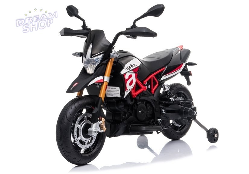 Pojazd na Akumulator Aprilia A007 Czarno Czerwony Pojazd na Akumulator Aprilia A007 Czarno Czerwony