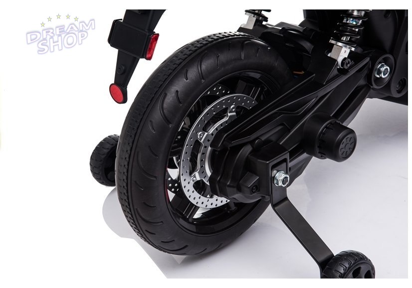 Pojazd na Akumulator Aprilia A007 Czarno Czerwony Pojazd na Akumulator Aprilia A007 Czarno Czerwony