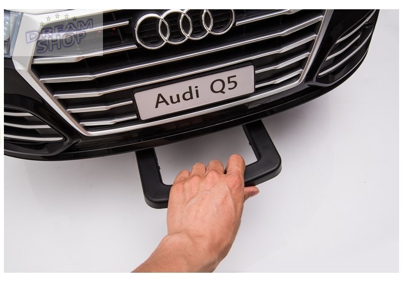 Pojazd na Akumulator Audi Q5 Policja Czarny Pojazd na Akumulator Audi Q5 Policja Czarny