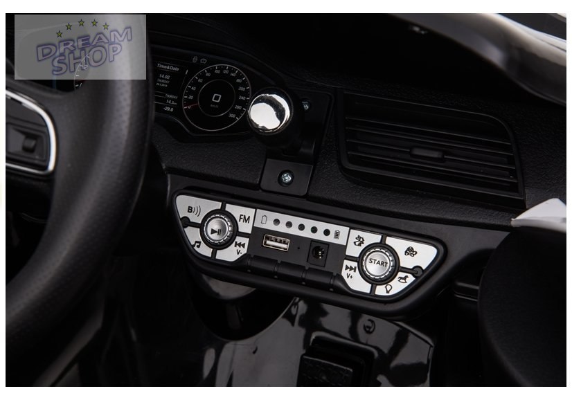 Pojazd na Akumulator Audi Q5 Policja Czarny Pojazd na Akumulator Audi Q5 Policja Czarny