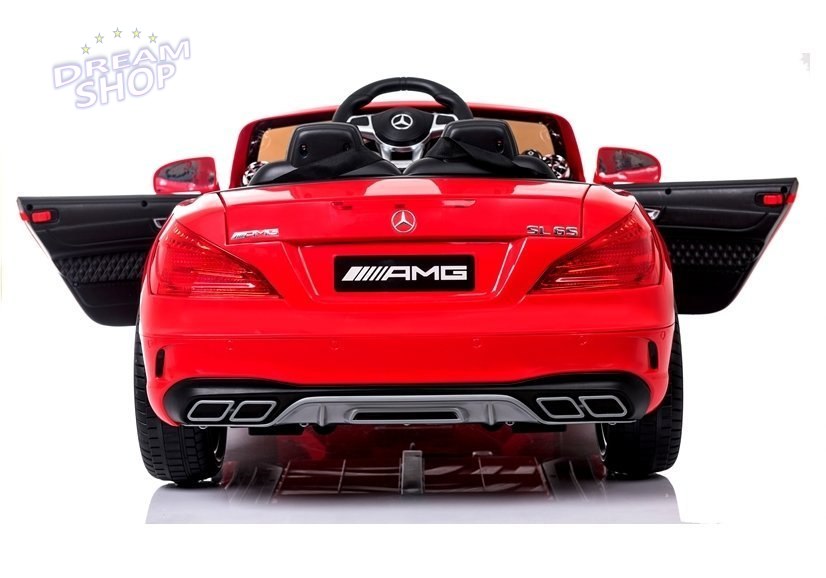 Pojazd na Akumulator Mercedes SL65 LCD Czerwony Pojazd na Akumulator Mercedes SL65 LCD Czerwony