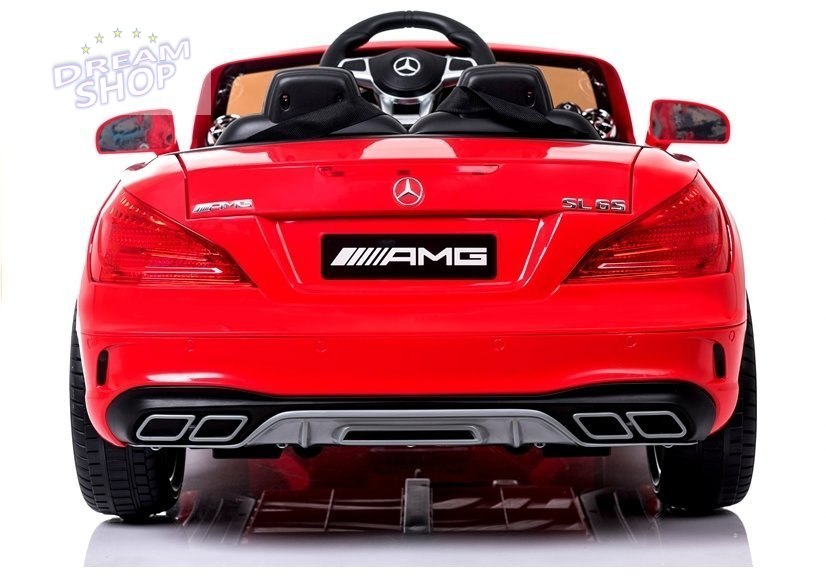Pojazd na Akumulator Mercedes SL65 LCD Czerwony Pojazd na Akumulator Mercedes SL65 LCD Czerwony
