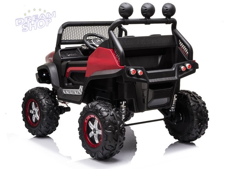Pojazd na Akumulator Mercedes Unimog S Czerwony Lakier Pojazd na Akumulator Mercedes Unimog S Czerwony Lakier