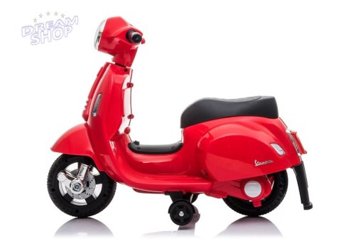 Skuter na Akumulator Vespa GTS 300 Mini Czerwony Skuter na Akumulator Vespa GTS 300 Mini Czerwony