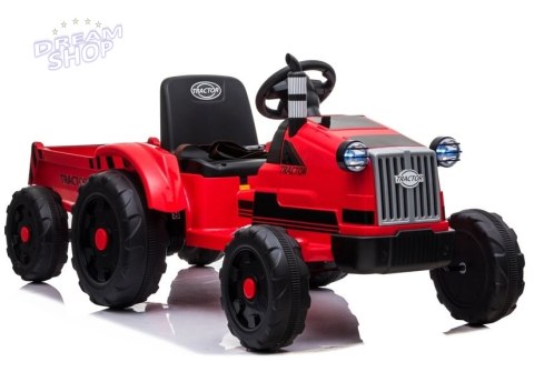 Traktor na Akumulator z Przyczepą CH9959 Czerwony Traktor na Akumulator z Przyczepą CH9959 Czerwony