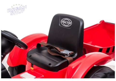 Traktor na Akumulator z Przyczepą CH9959 Czerwony Traktor na Akumulator z Przyczepą CH9959 Czerwony