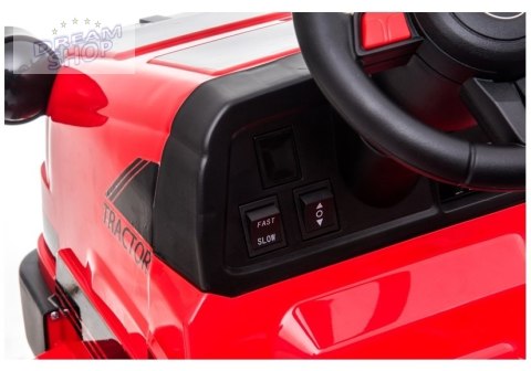 Traktor na Akumulator z Przyczepą CH9959 Czerwony Traktor na Akumulator z Przyczepą CH9959 Czerwony