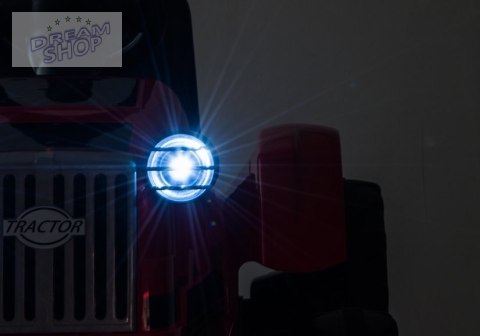 Traktor na Akumulator z Przyczepą CH9959 Czerwony Traktor na Akumulator z Przyczepą CH9959 Czerwony