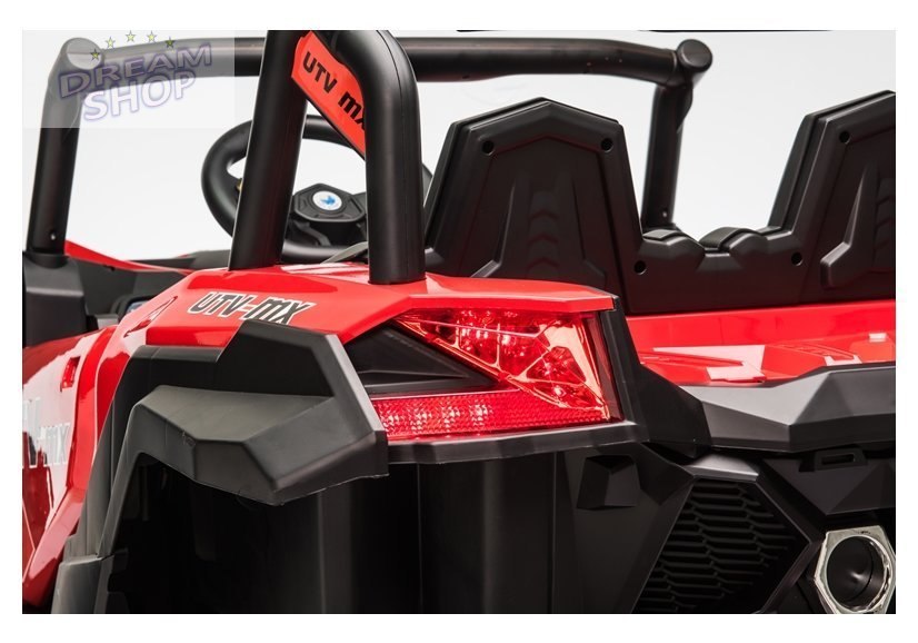 Auto na Akumulator Buggy UTV-MX Czerwony MP4 Auto na Akumulator Buggy UTV-MX Czerwony MP4