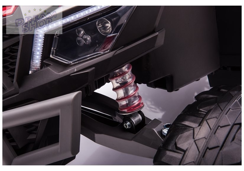 Auto na Akumulator Buggy UTV-MX Czerwony Spider Lakier MP4 Auto na Akumulator Buggy UTV-MX Czerwony Spider Lakier MP4