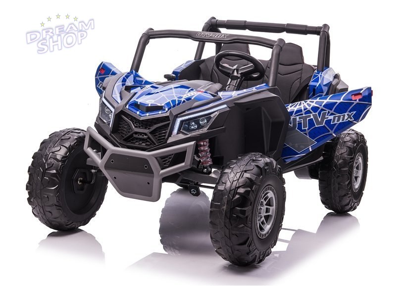 Auto na Akumulator Buggy UTV-MX Niebieski Spider Lakier MP4 Auto na Akumulator Buggy UTV-MX Niebieski Spider Lakier MP4