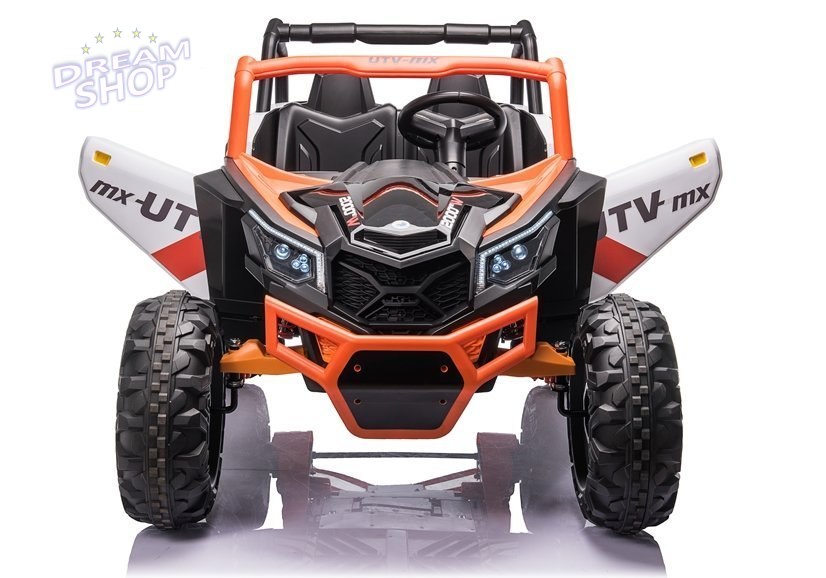 Auto na Akumulator Buggy UTV-MX Pomarańczowo-Biały MP4 Auto na Akumulator Buggy UTV-MX Pomarańczowo-Biały MP4