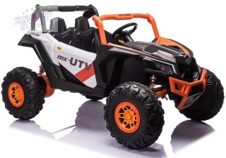 Auto na Akumulator Buggy UTV-MX Pomarańczowo-Biały