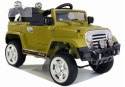 Auto na Akumulator Jeep JJ245 Zielony