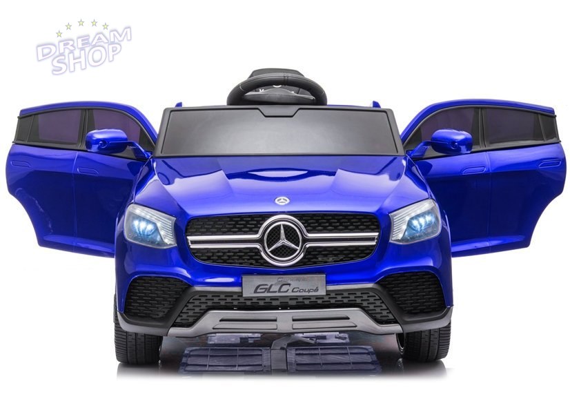 Auto na Akumulator Mercedes GLC Coupe Niebieski Lakierowany Auto na Akumulator Mercedes GLC Coupe Niebieski Lakierowany