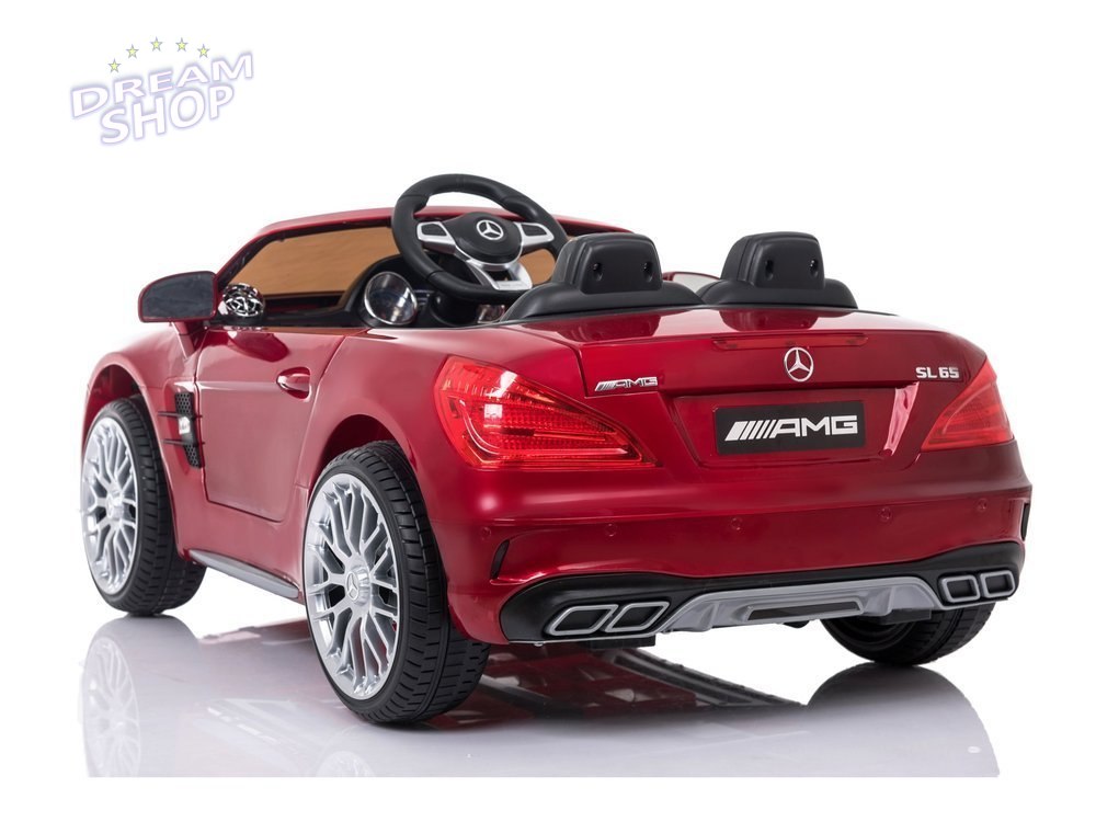 Auto na Akumulator Mercedes SL65 Czerwony Lakier Auto na Akumulator Mercedes SL65 Czerwony Lakier