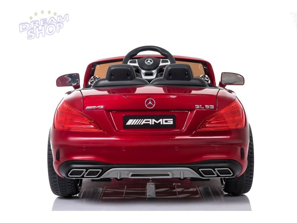 Auto na Akumulator Mercedes SL65 Czerwony Lakier Auto na Akumulator Mercedes SL65 Czerwony Lakier
