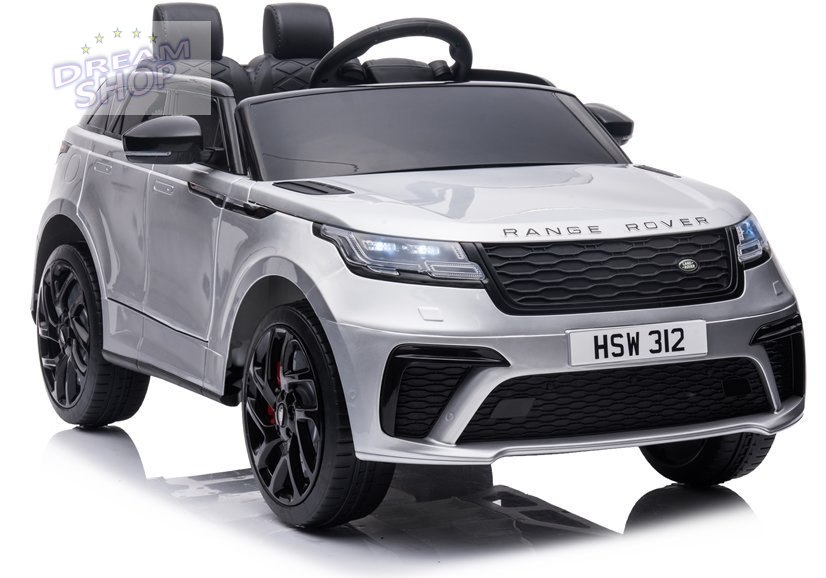 Auto na Akumulator Range Rover Srebrny Lakier Auto na Akumulator Range Rover Srebrny Lakier