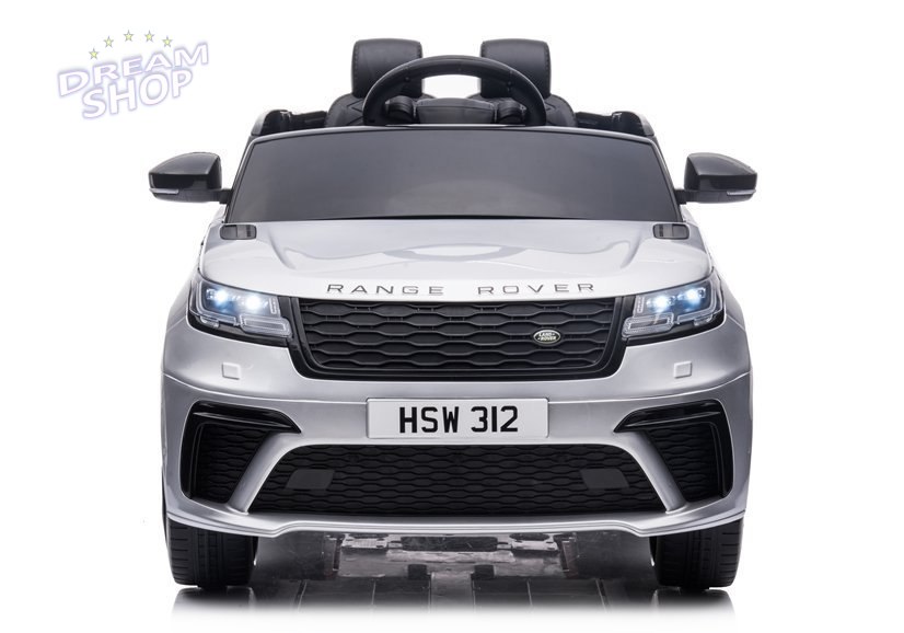 Auto na Akumulator Range Rover Srebrny Lakier Auto na Akumulator Range Rover Srebrny Lakier