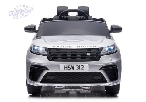 Auto na Akumulator Range Rover Srebrny Lakier Auto na Akumulator Range Rover Srebrny Lakier
