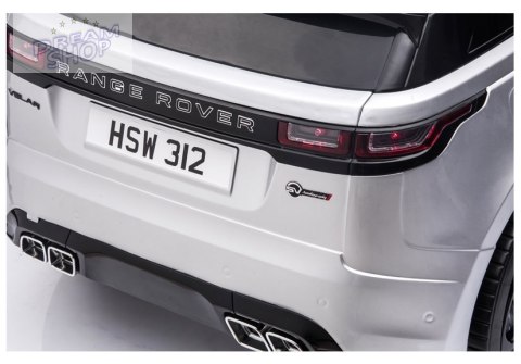 Auto na Akumulator Range Rover Srebrny Lakier Auto na Akumulator Range Rover Srebrny Lakier