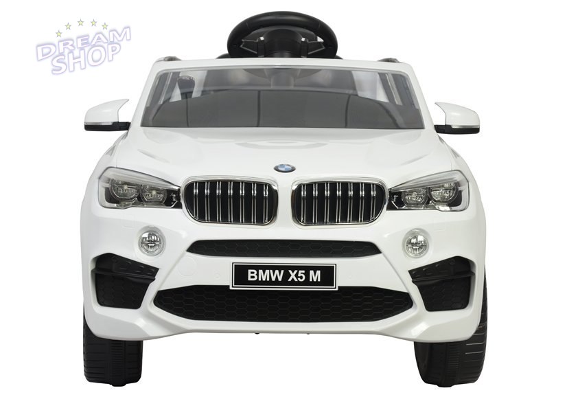 Auto na akumulator BMW X5 M Białe Auto na akumulator BMW X5 M Białe