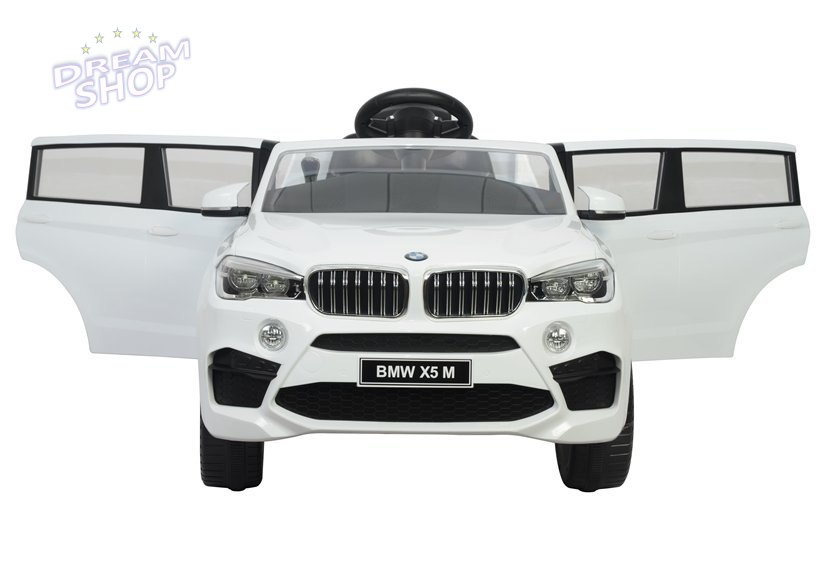 Auto na akumulator BMW X5 M Białe Auto na akumulator BMW X5 M Białe