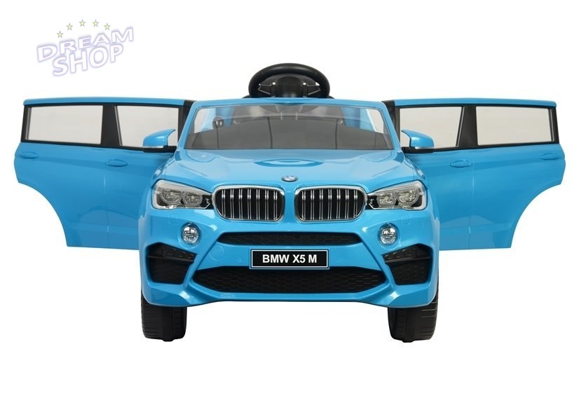Auto na akumulator BMW X5 M Niebieskie Auto na akumulator BMW X5 M Niebieskie