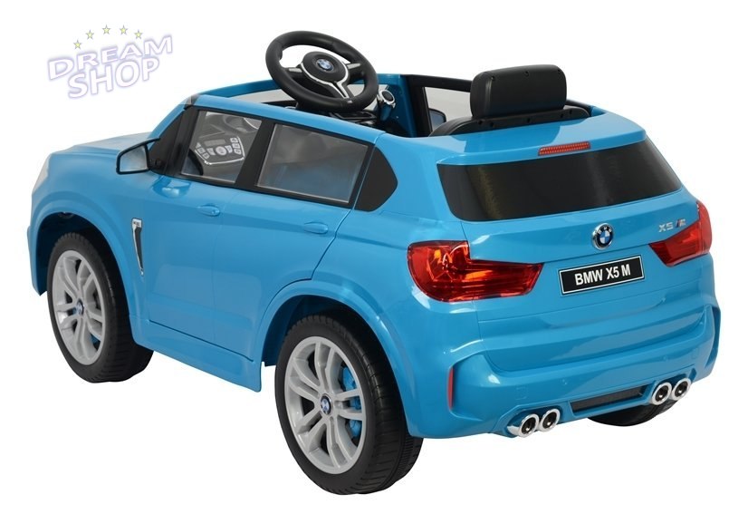 Auto na akumulator BMW X5 M Niebieskie Auto na akumulator BMW X5 M Niebieskie